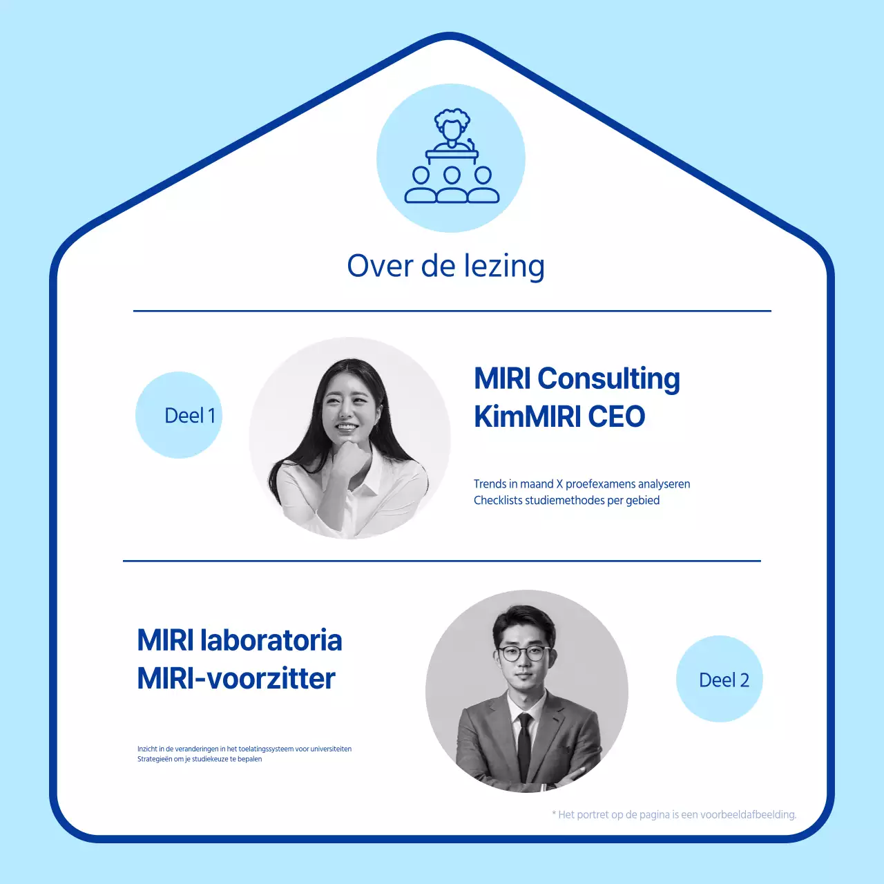 De eenvoudige briefing over de toelatingsstrategie van Blue promoten