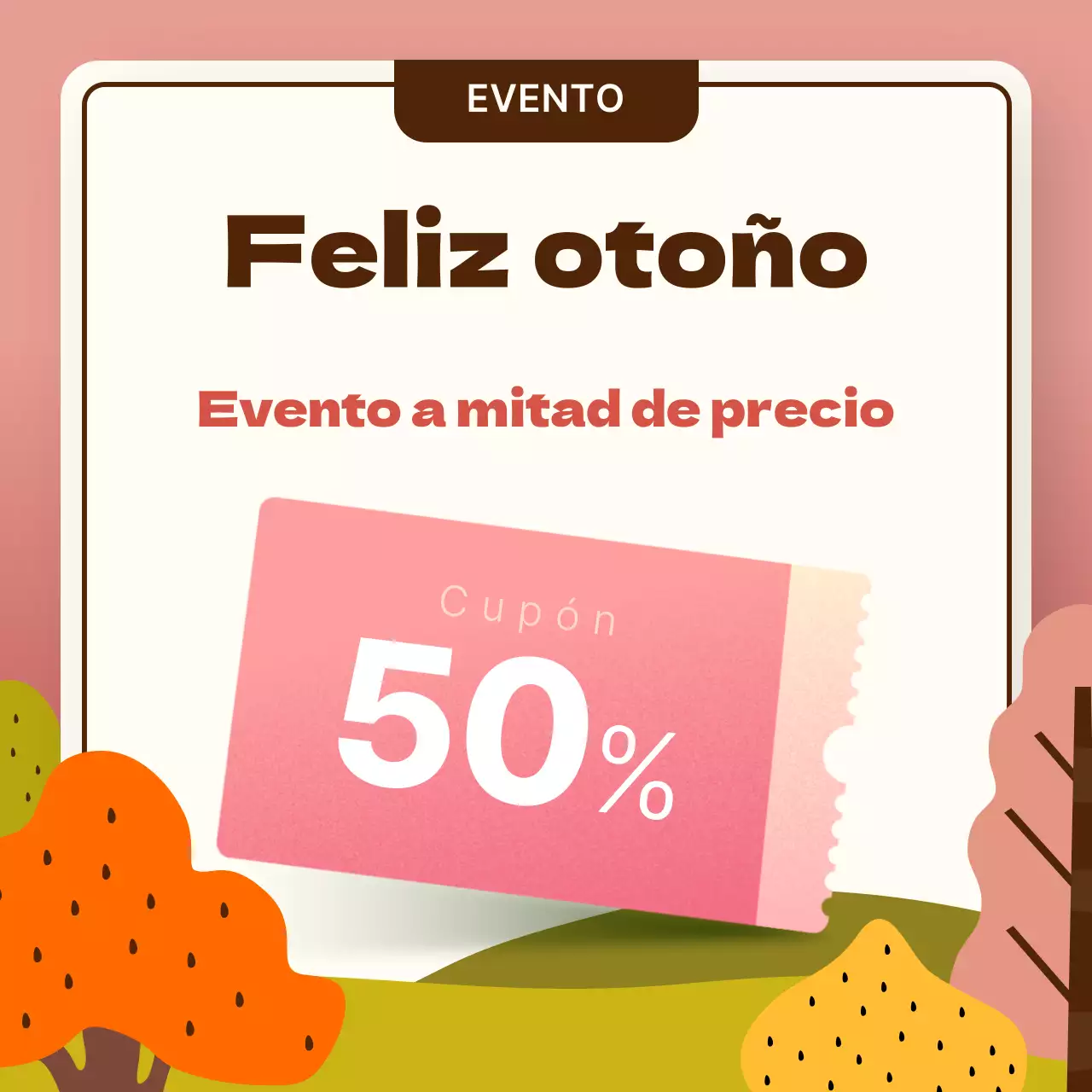 Promoción Otoño Naranja