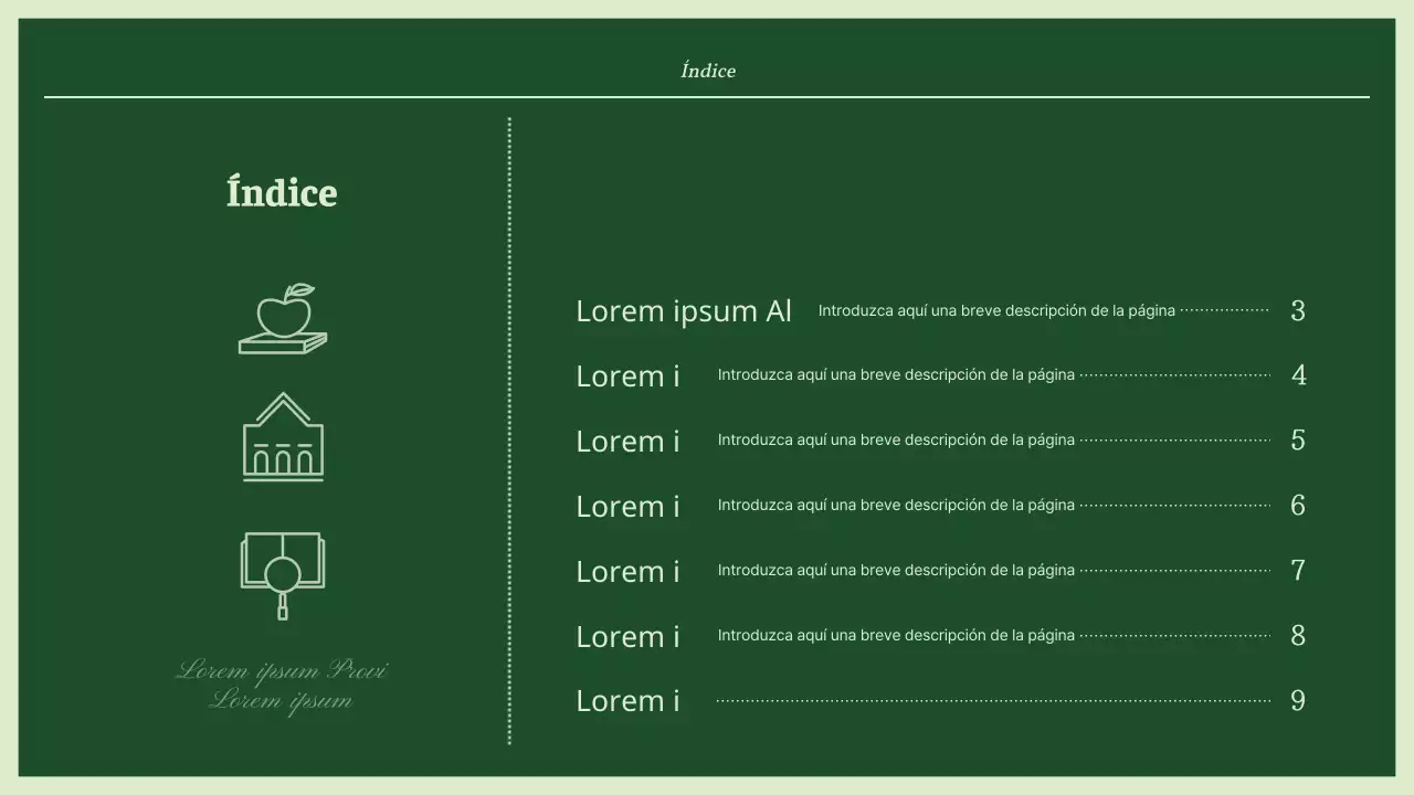 Material de formación para asesores sencillo, ecológico y mentolado