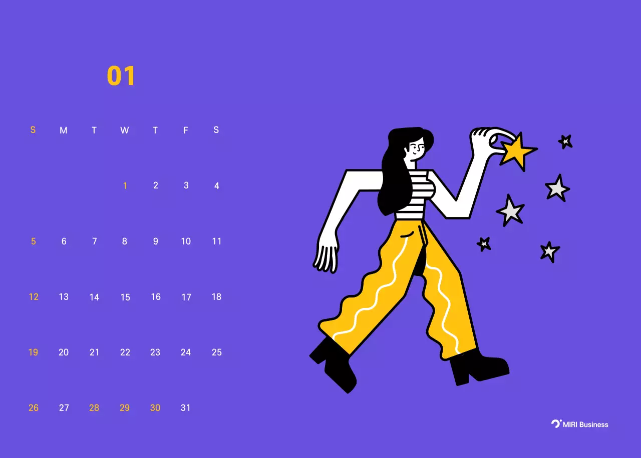 Clean line illustration on a purple background