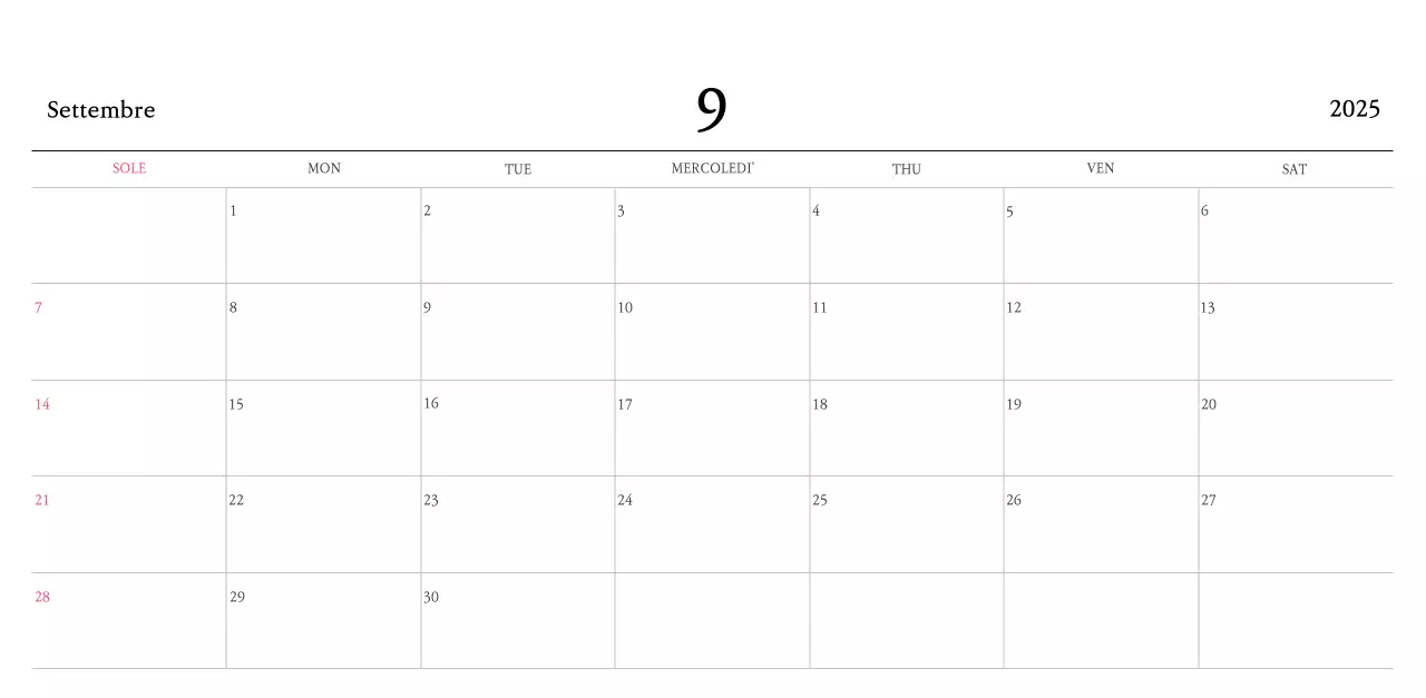 Colori caldiChiese con simpatiche illustrazioni