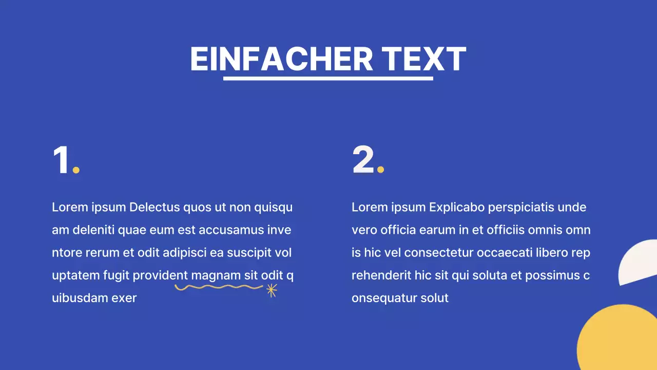 Ein Leitfaden für trendige Marken kleiner Unternehmen in Blau und Gelb