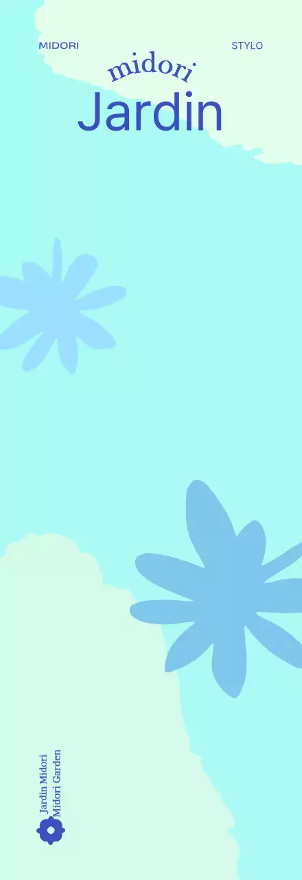 Stylo à bille marchandise fond d'un jardin botanique écologique