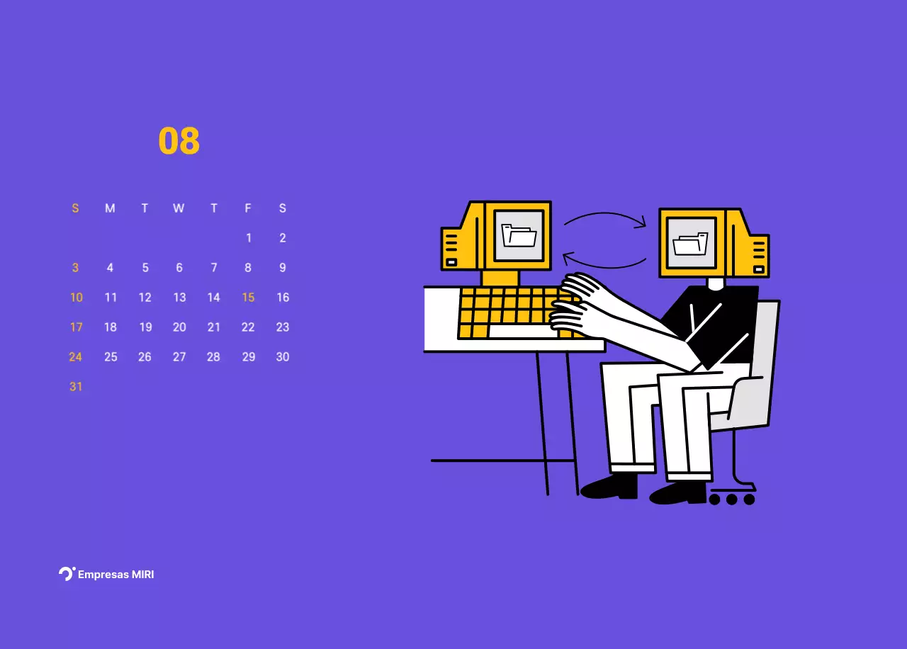 Ilustración de líneas limpias sobre fondo morado