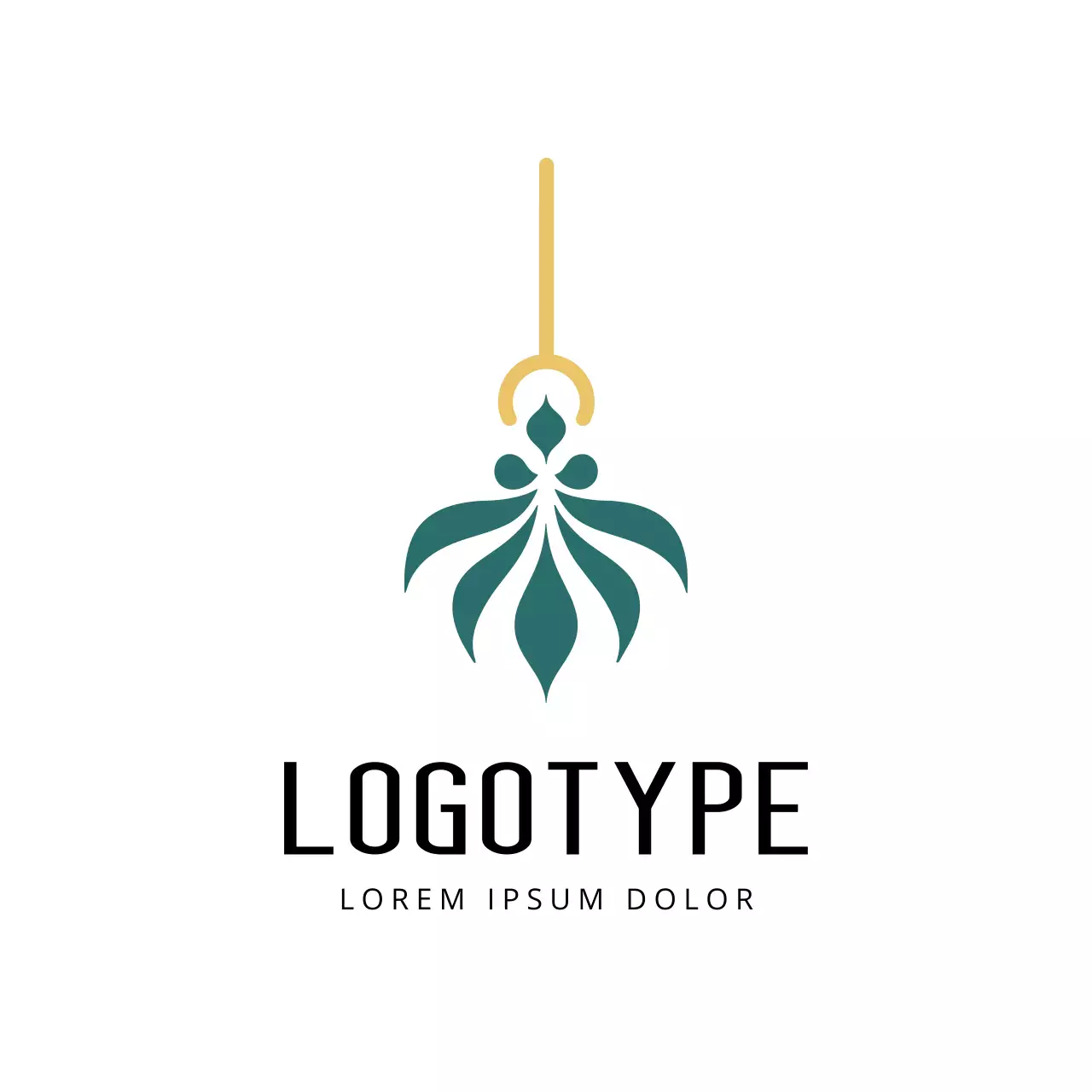 Green Minimal Design Logo