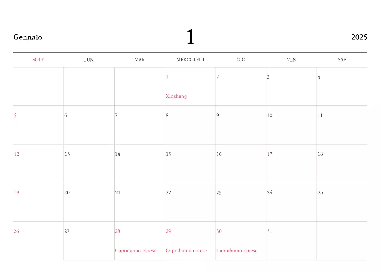 Colori caldiChiese con simpatiche illustrazioni