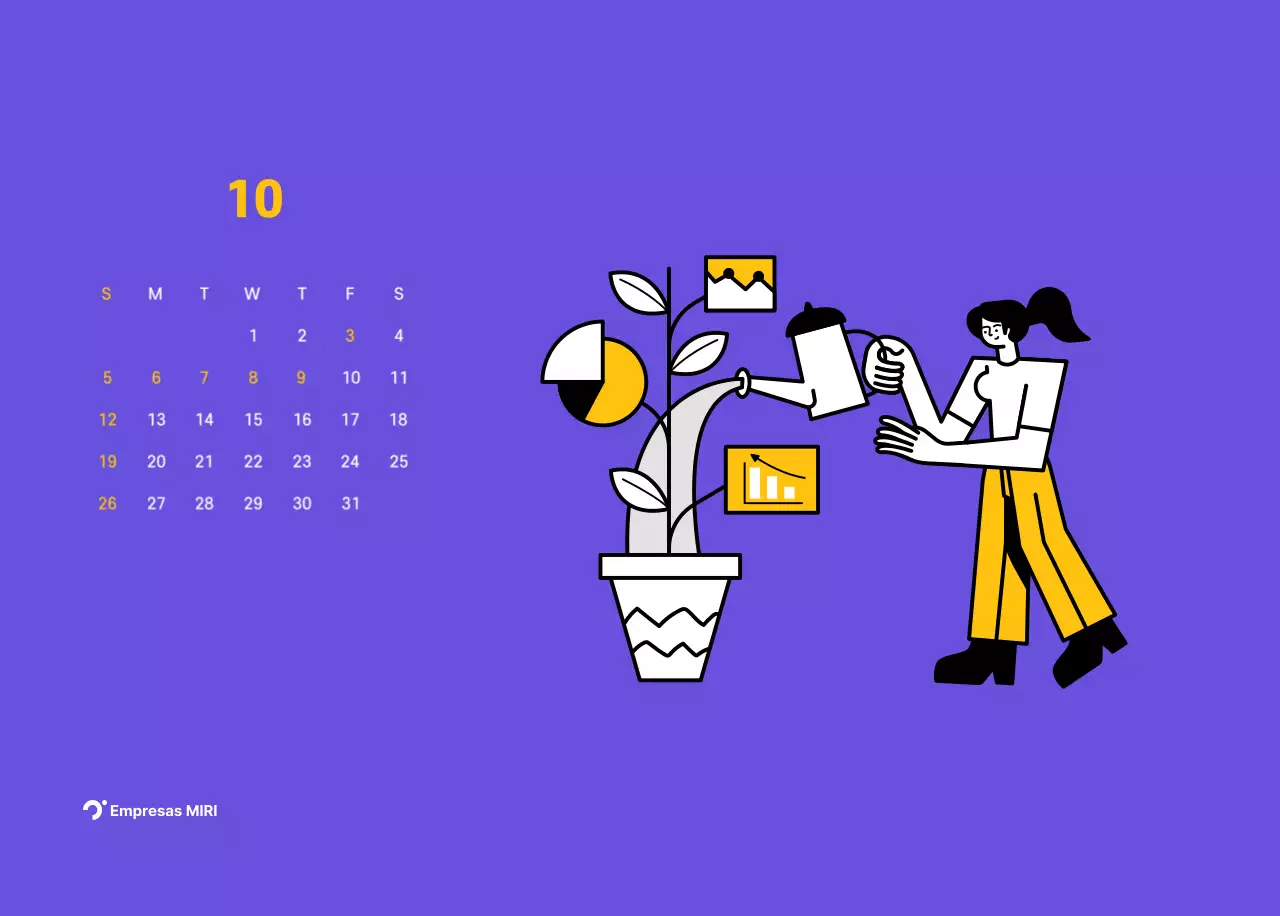 Ilustración de líneas limpias sobre fondo morado