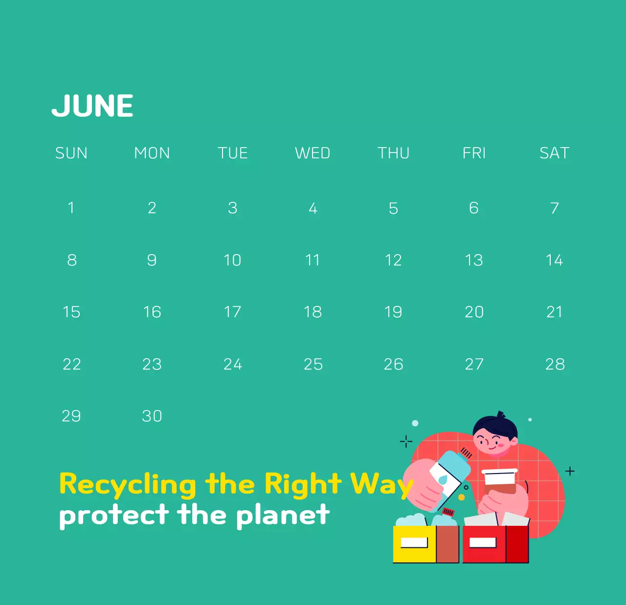 Nền tảng xã hội kỷ niệm những ngày nghỉ cuối năm, năm mới với hình ảnh minh họa, màu sắc về con người và trái đất bảo vệ môi trường tự nhiên.