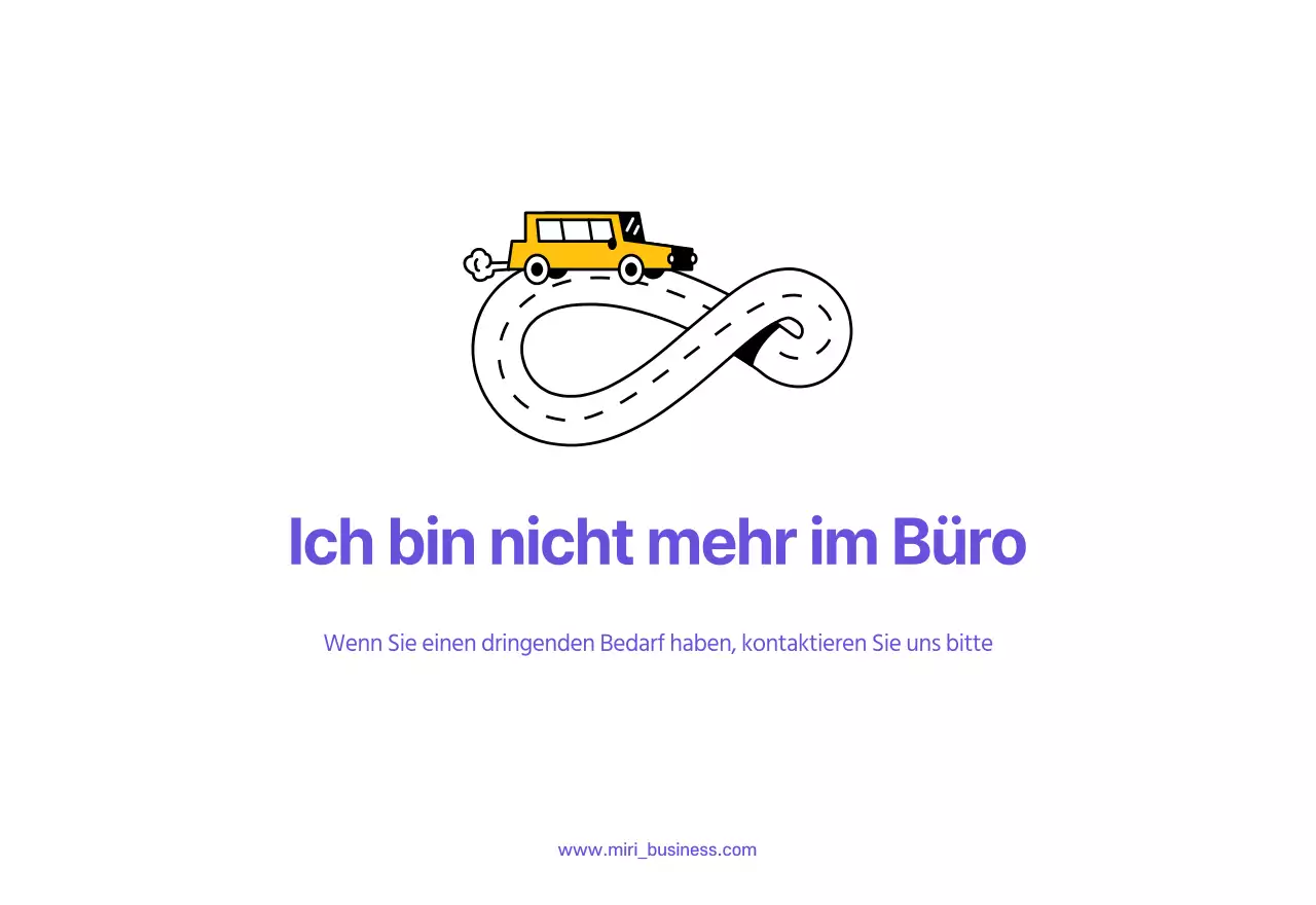 Saubere Linie Illustration auf einem lila Hintergrund