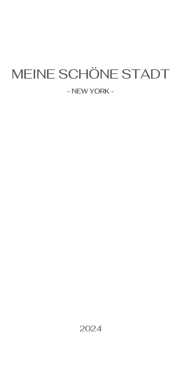 Ein Fotokalender mit klarem, urbanem Charakter