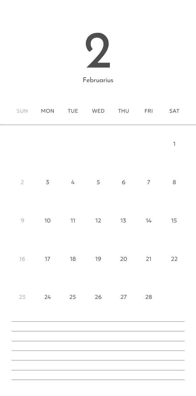 A photo calendar with a clean, urban look