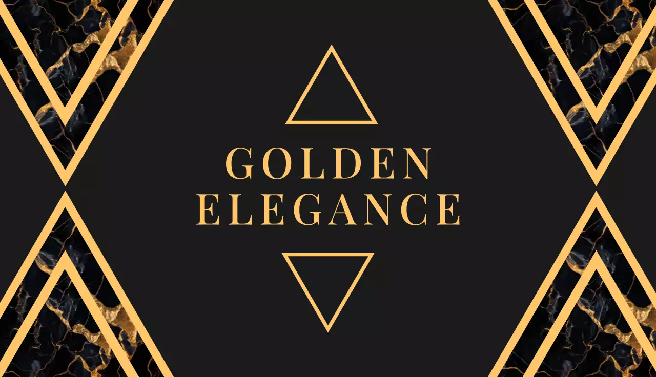 Black Elegant Jewelry Business Card