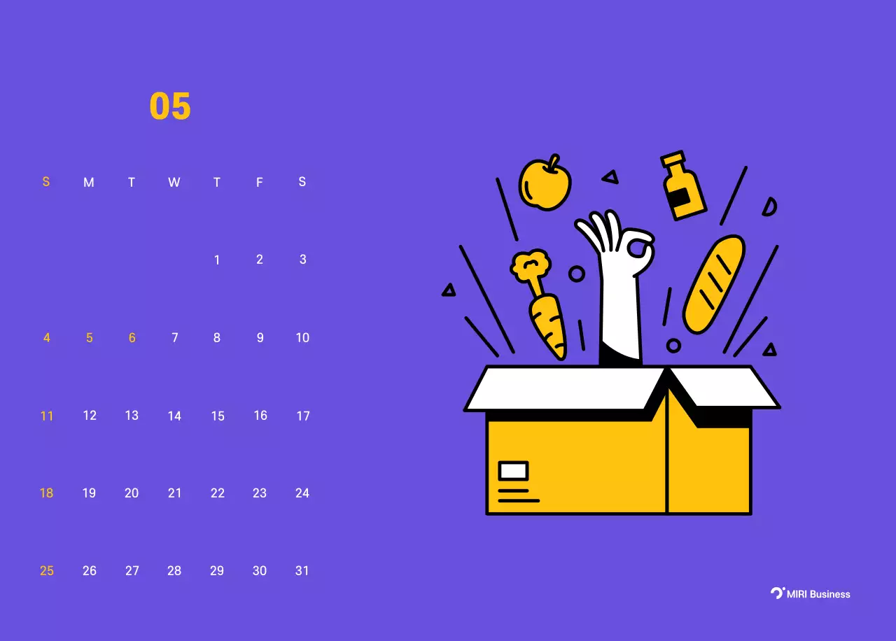 Clean line illustration on a purple background