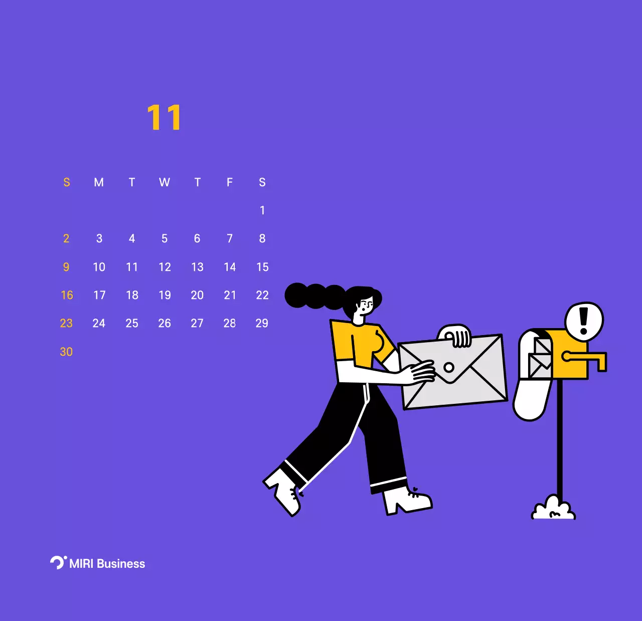 Minh họa đường nét rõ ràng trên nền màu tím