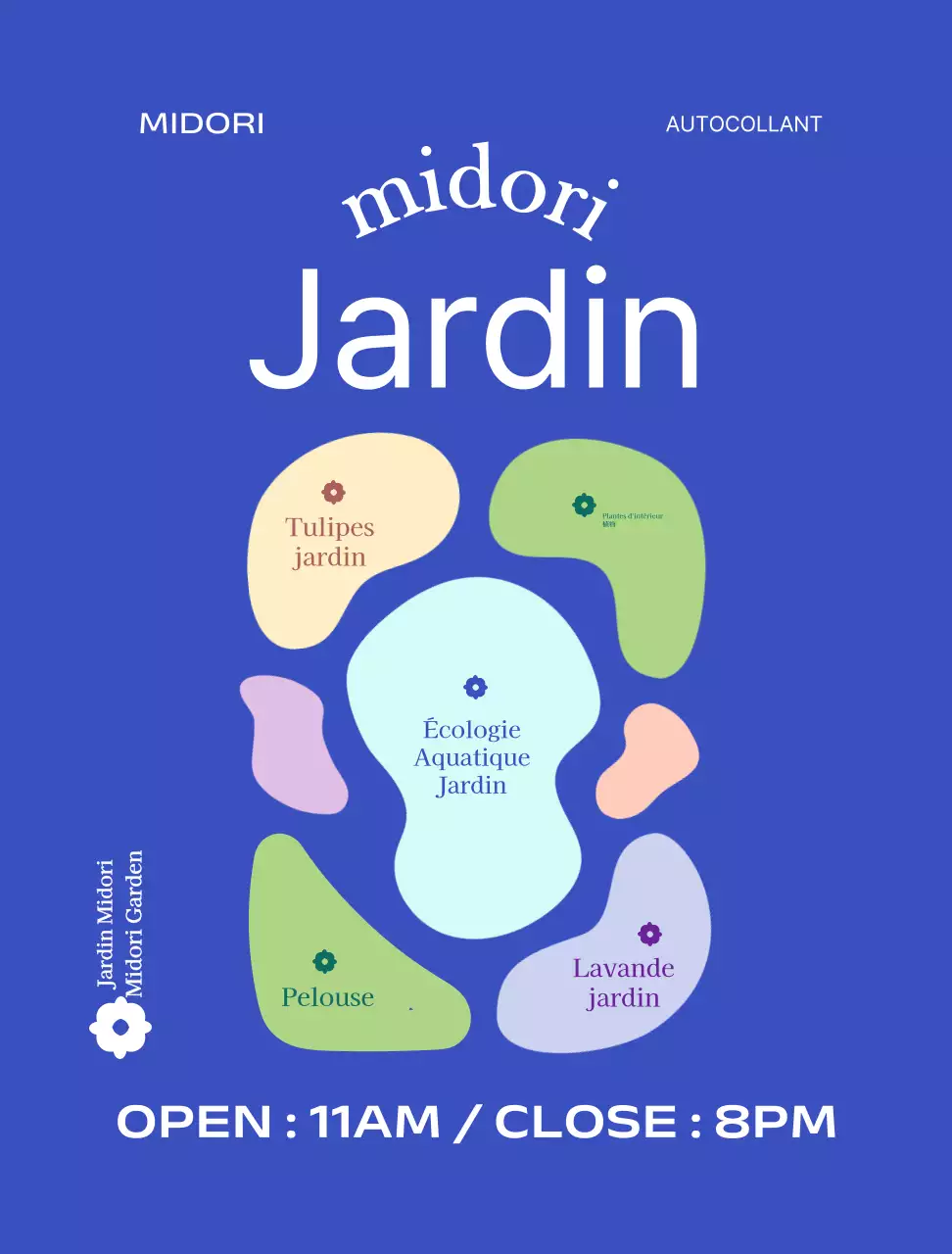 Stylo à bille marchandise fond d'un jardin botanique écologique