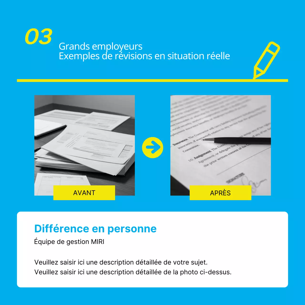 Promotion d'une simple séance de tutorat en bleu clair et jaune