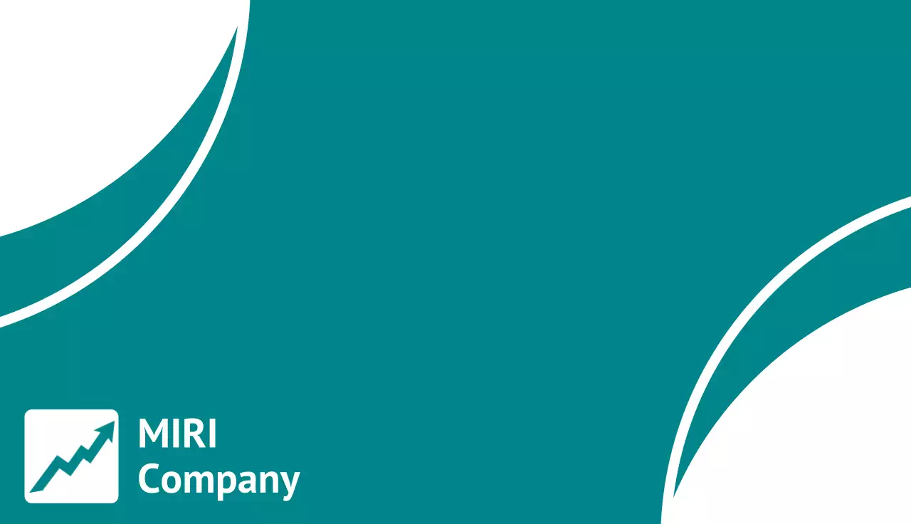 Teal Professional Business Card