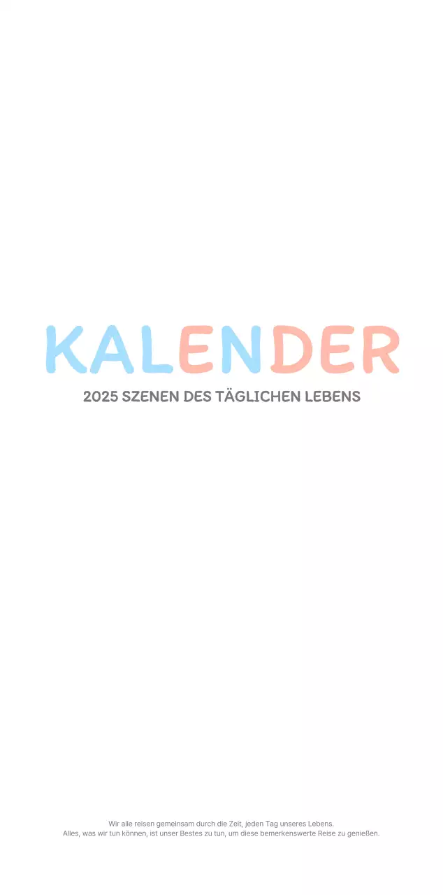 Niedliche Kalender mit knuffigen Illustrationen