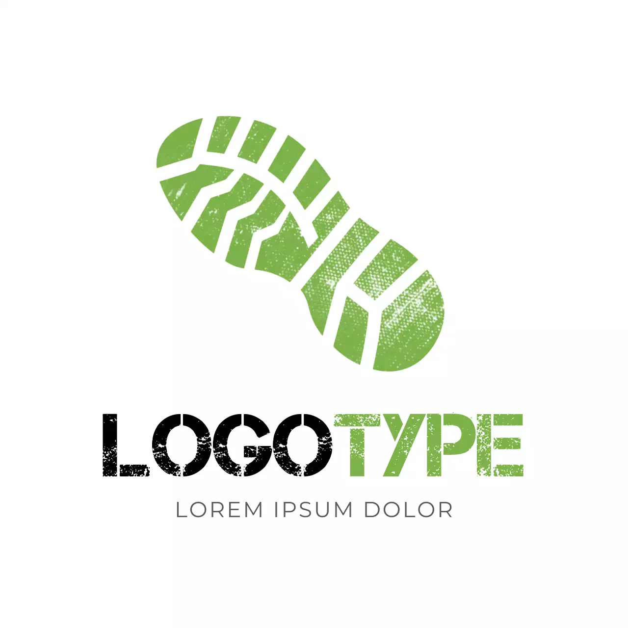 Green Minimal Design Logo