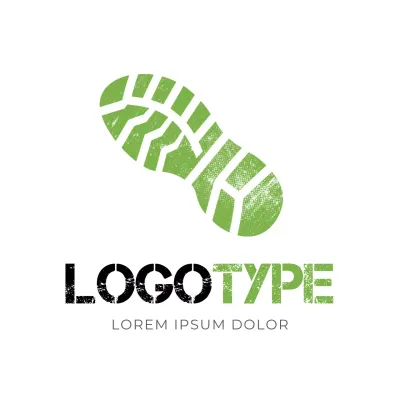 Green Minimal Design Logo