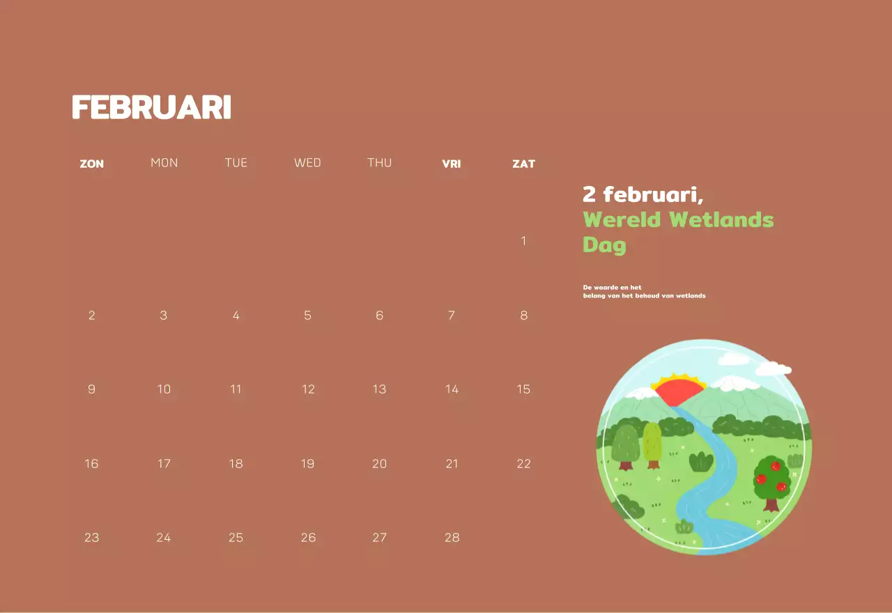 Een sociale stichting die de feestdagen viert met kleurrijke illustraties van mensen en de planeet.