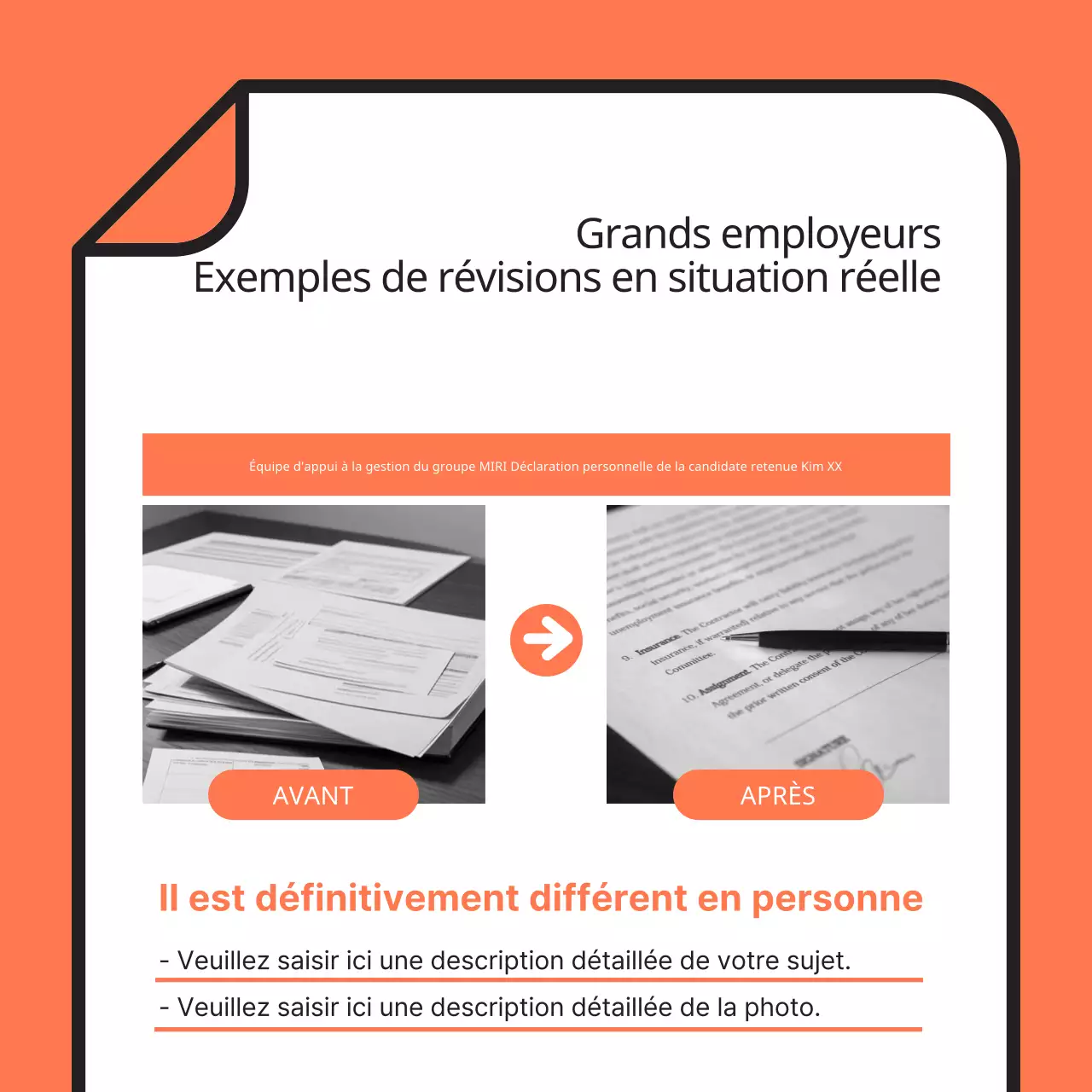 Promouvoir une simple séance de tutorat en orange et bleu clair