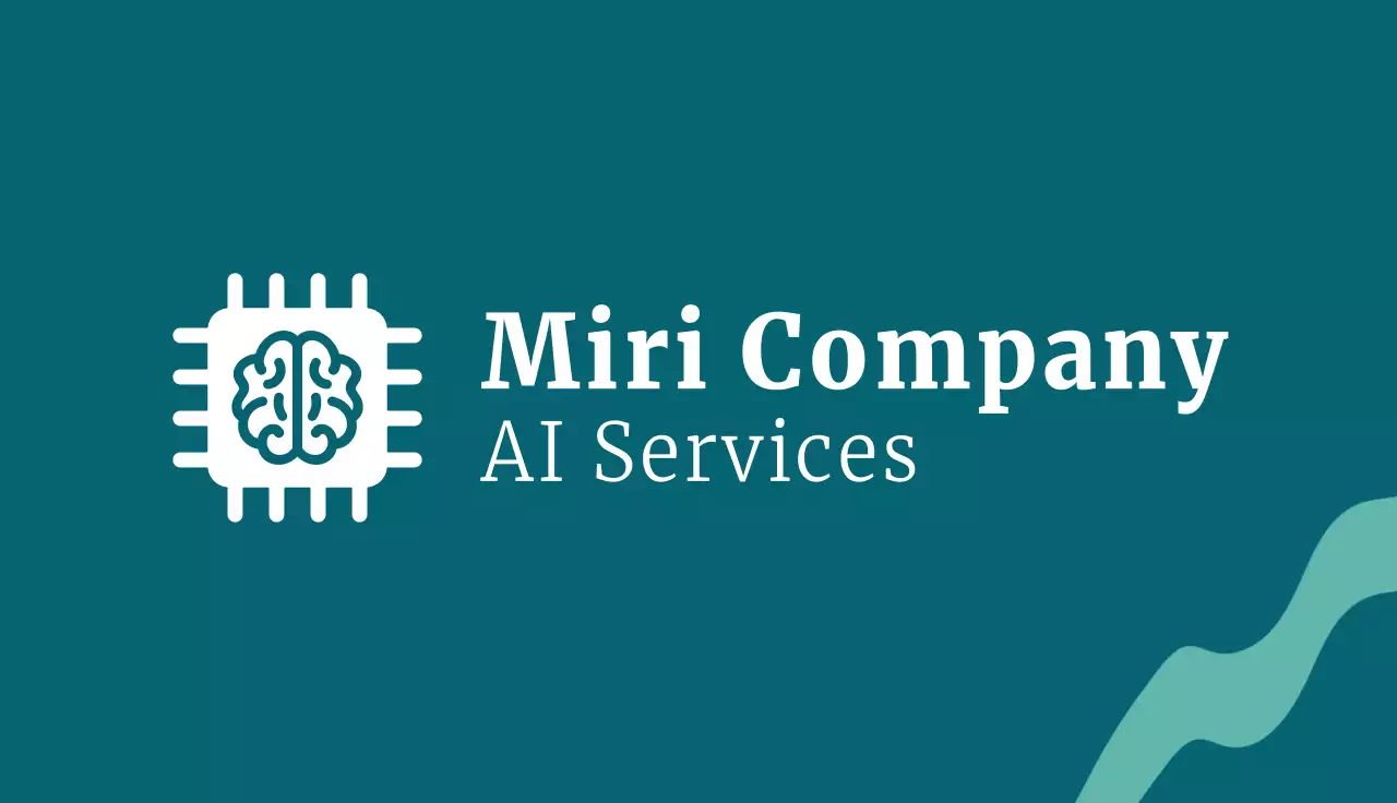 Teal Minimal Business Card