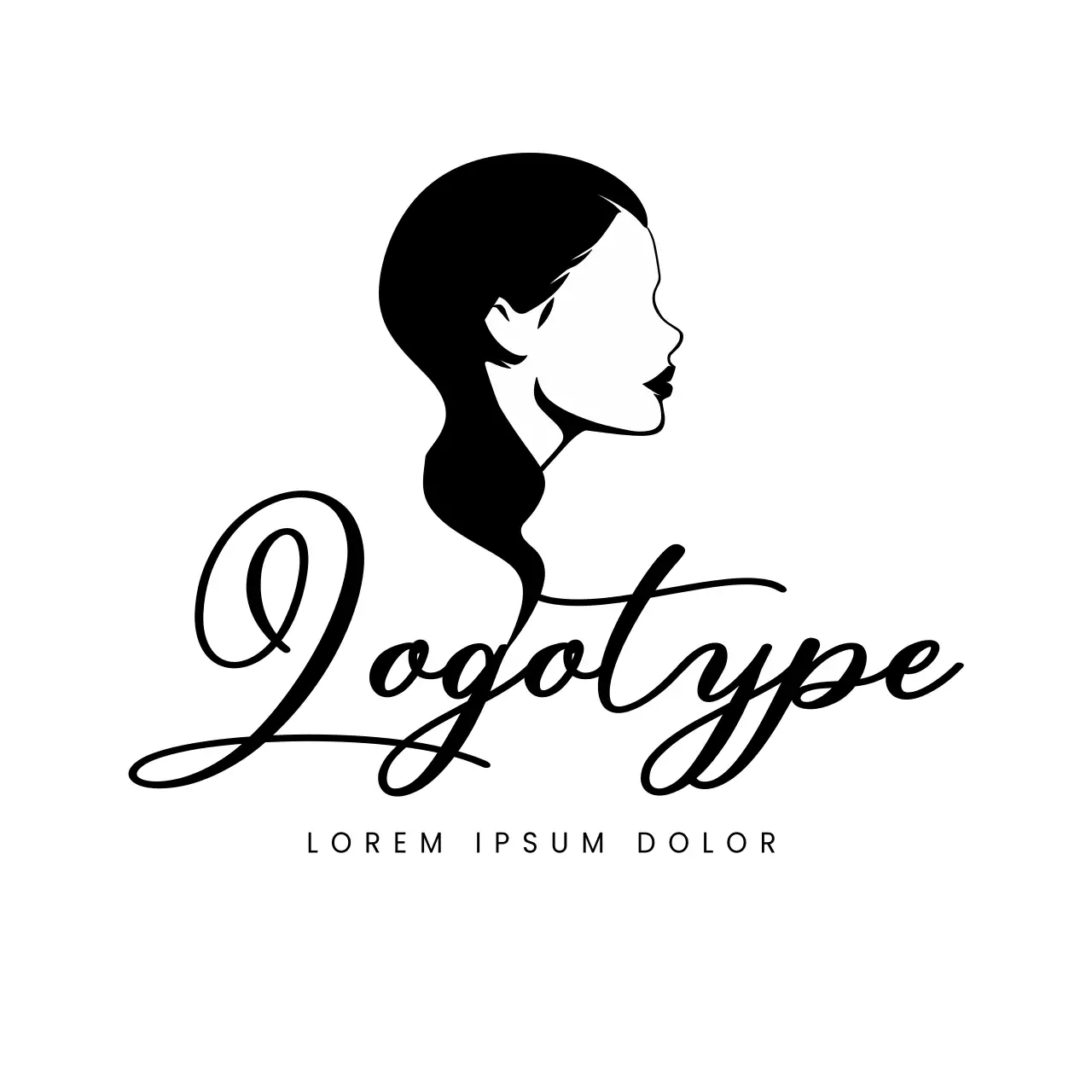 Black Elegant Design Logo