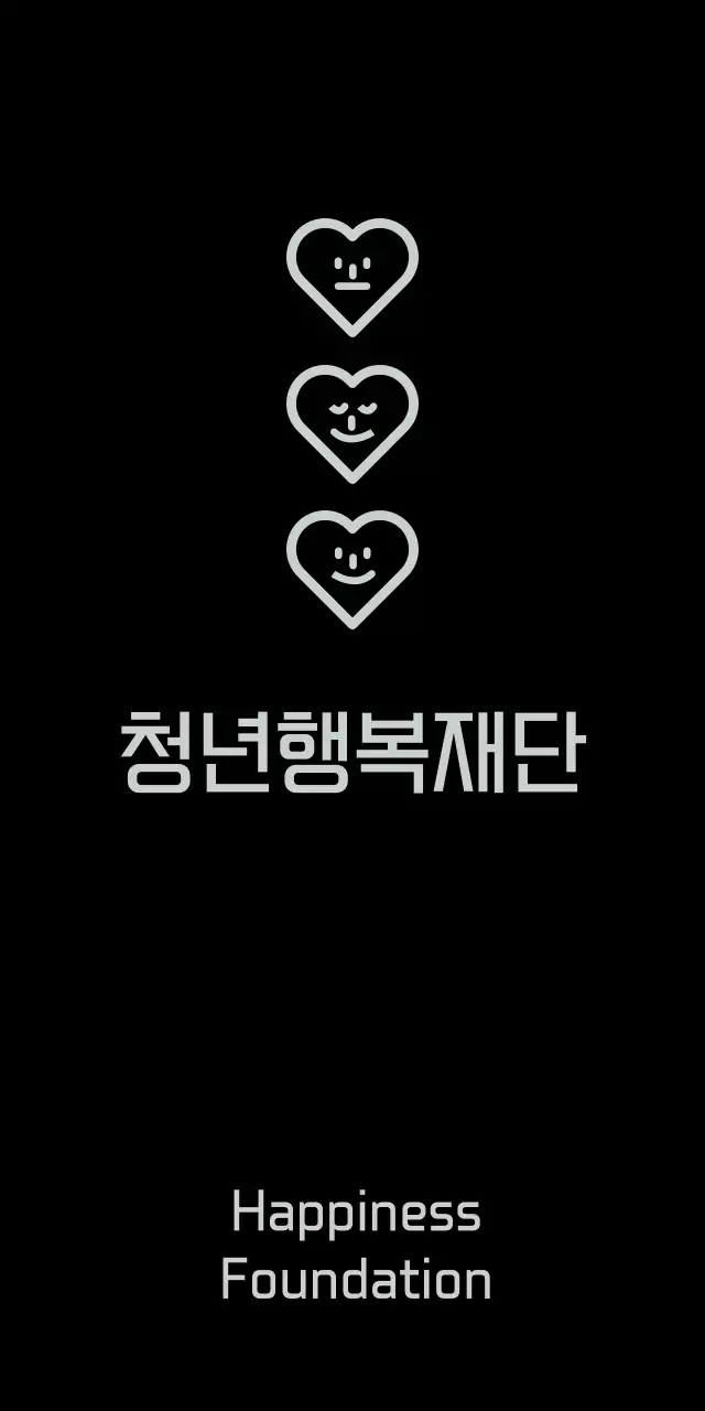 검정 심플 로고 명함