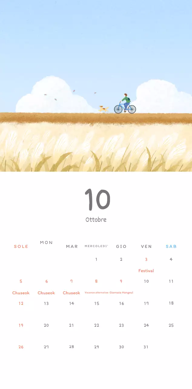 Simpatici calendari con illustrazioni di peluche