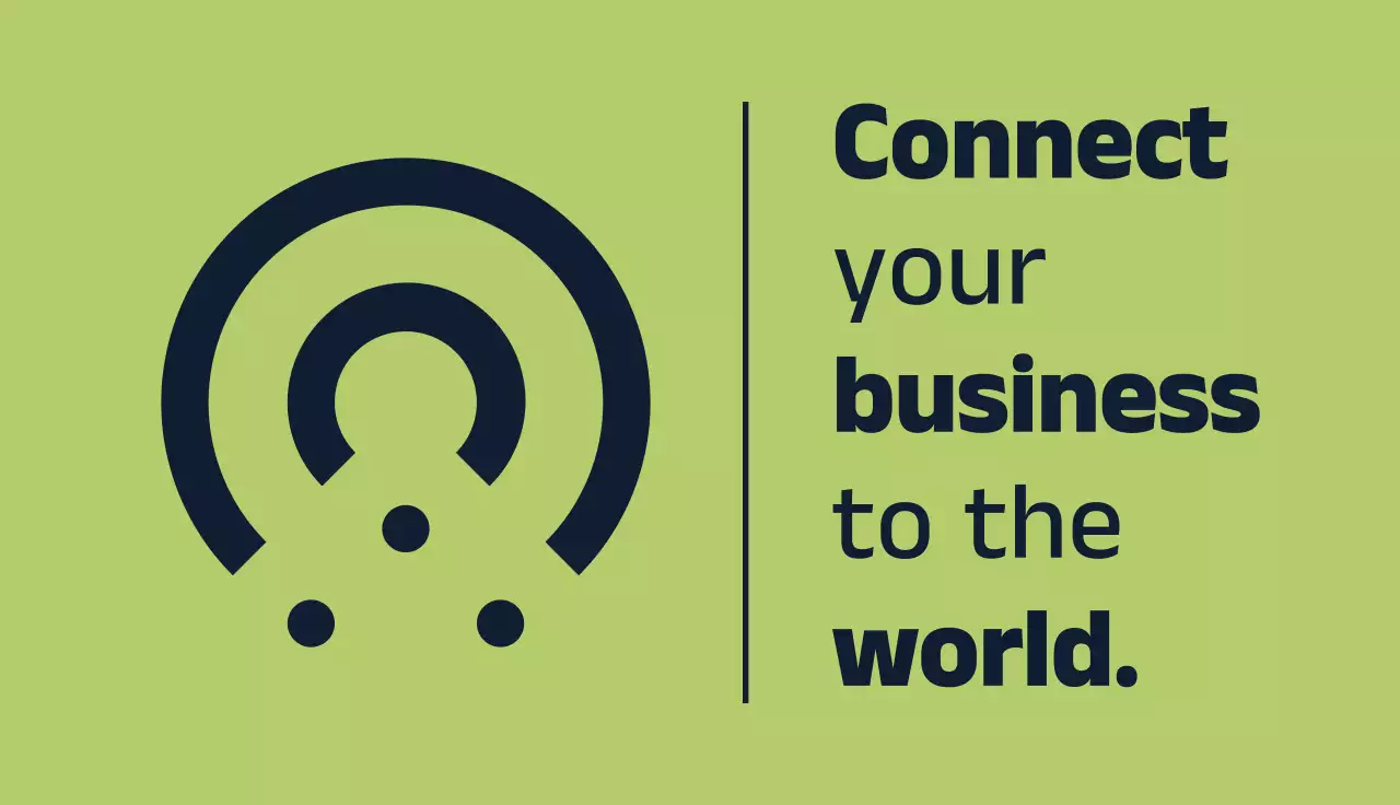 Navy Simple Business Card