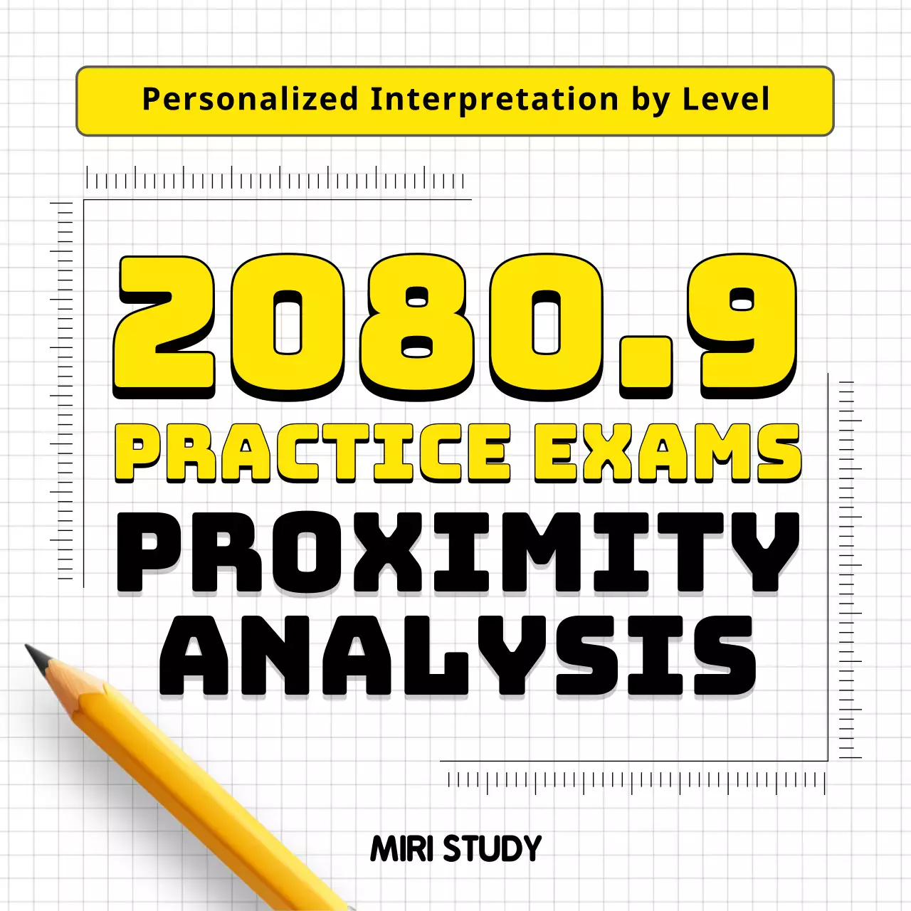 Yellow Modern Exam Guide Social Media Post