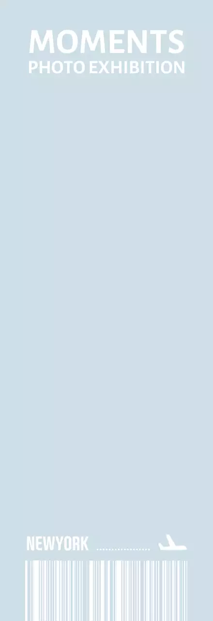 シンプルな飛行機のチケットの形をしたペン包装の背景紙