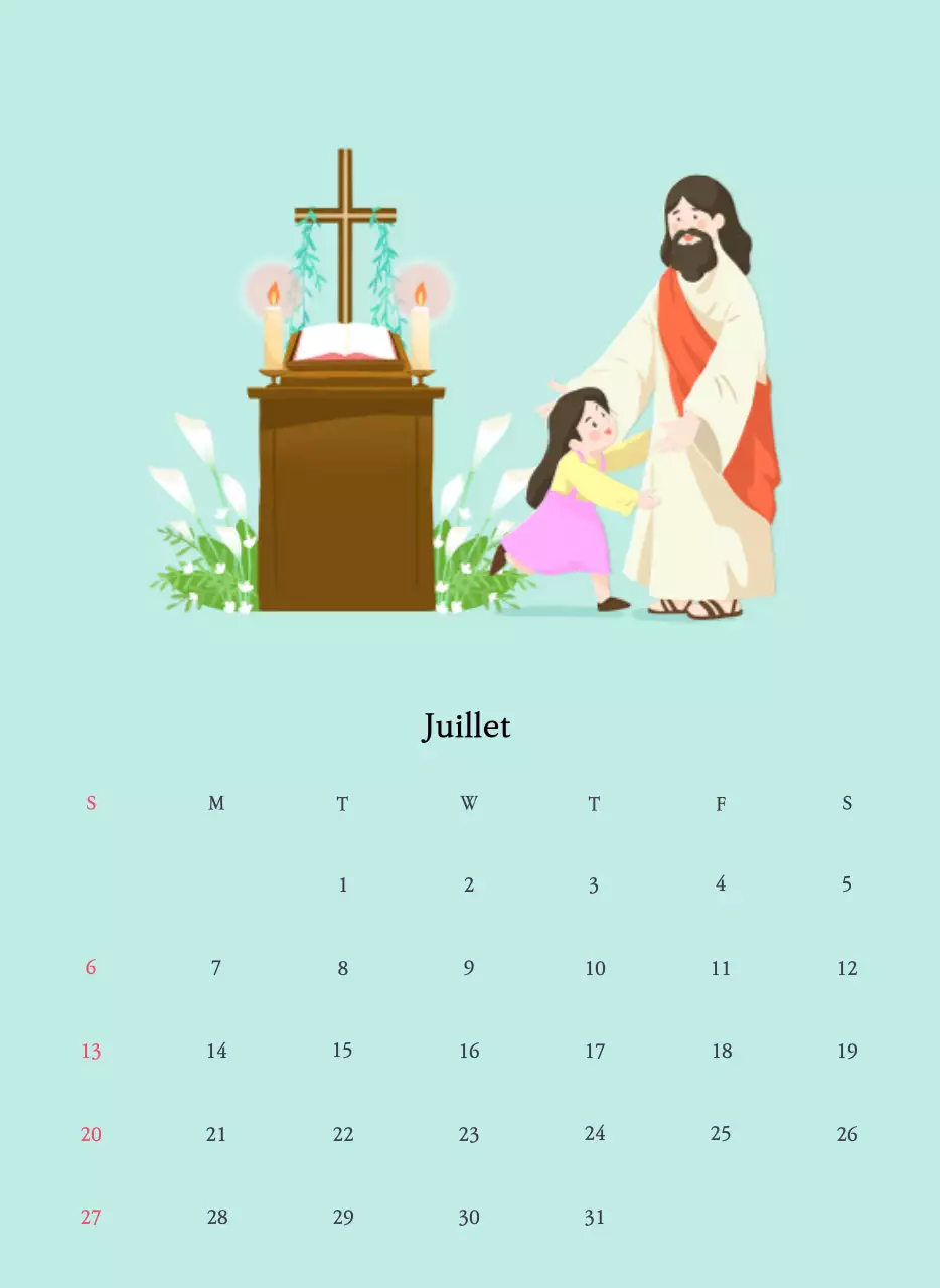 Des églises aux couleurs chaudes et des illustrations mignonnes