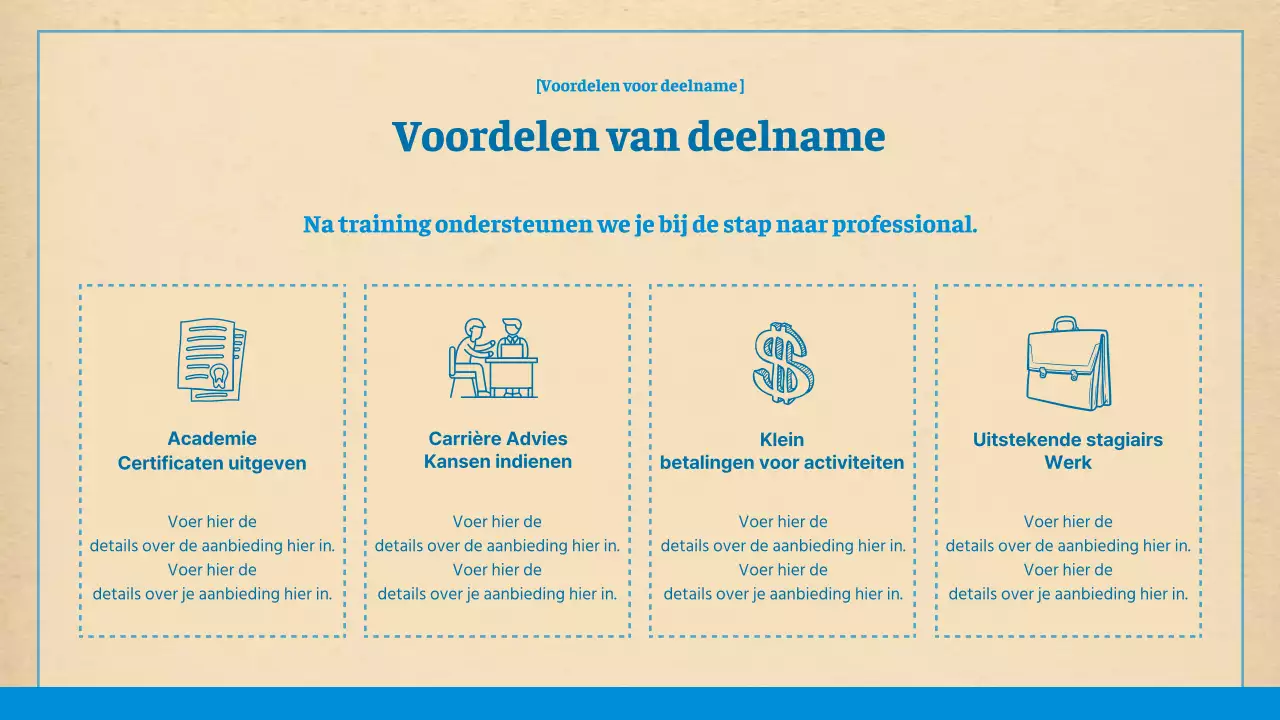 Schone, blauwe en bruine milieumappers