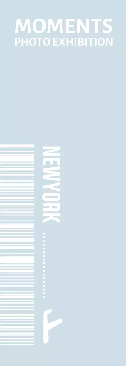 Papel de parede simples de embalagem do PhoneStrap em forma de bilhete de avião