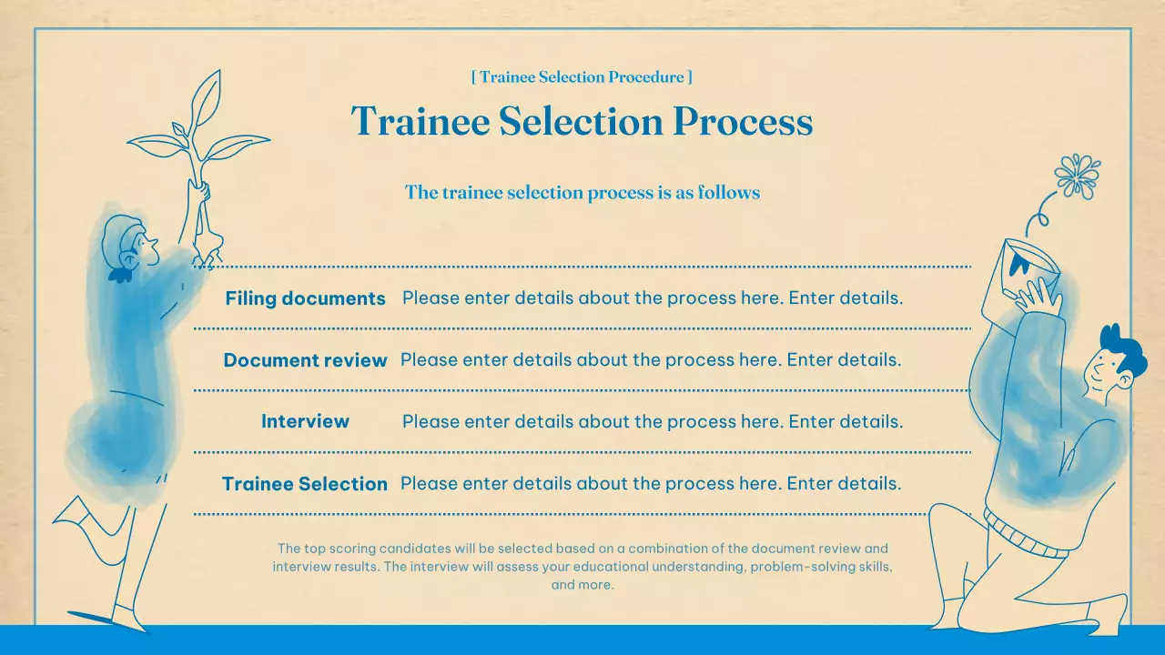 Beige Minimal Environmental Training Announcement Presentation
