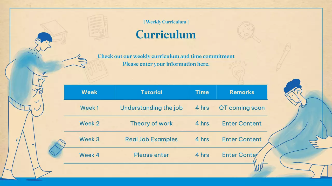Beige Minimal Environmental Training Announcement Presentation