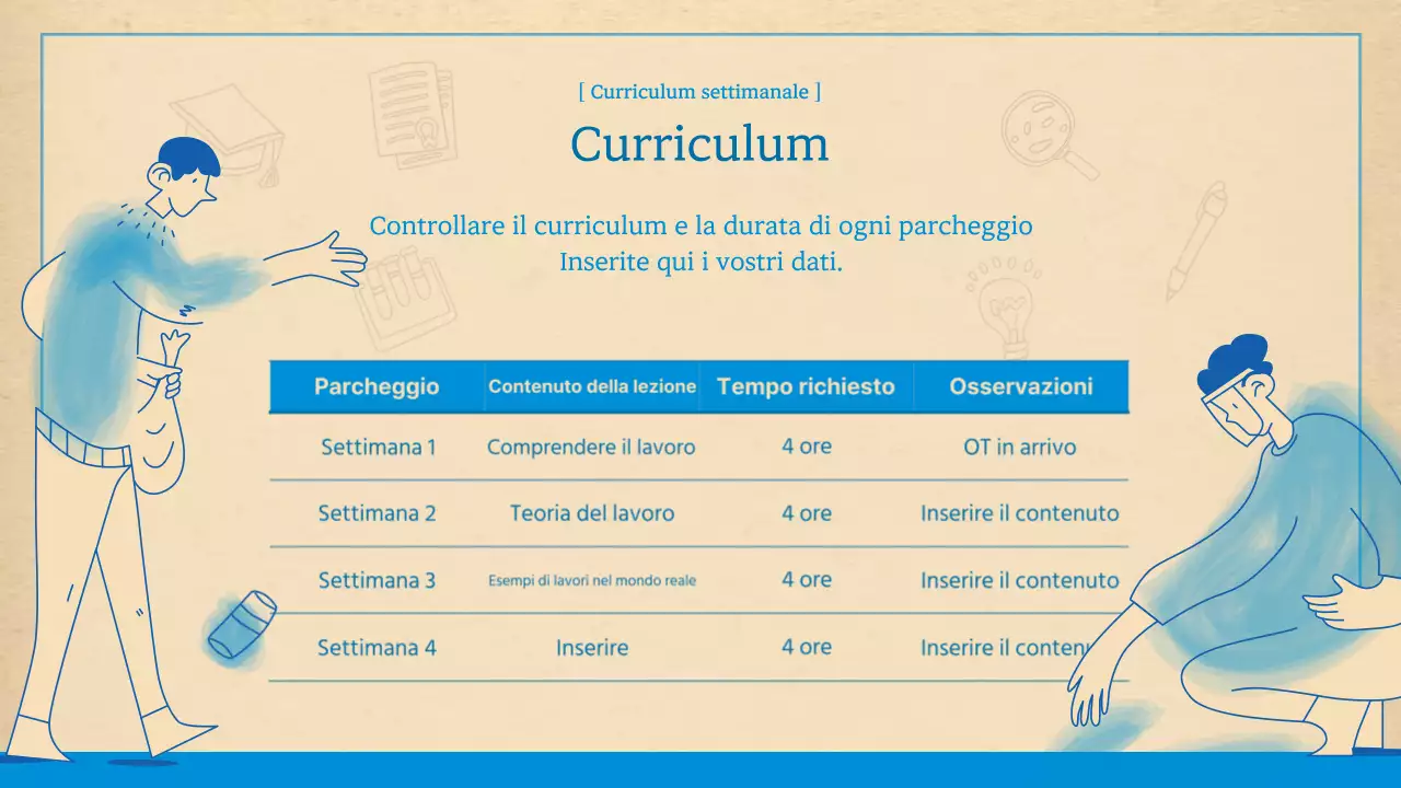 Mappatori ambientali puliti, blu e marroni