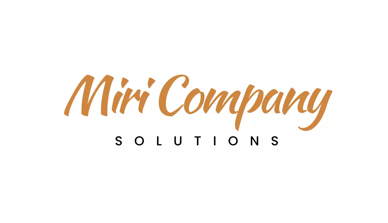 Orange Modern Business Card