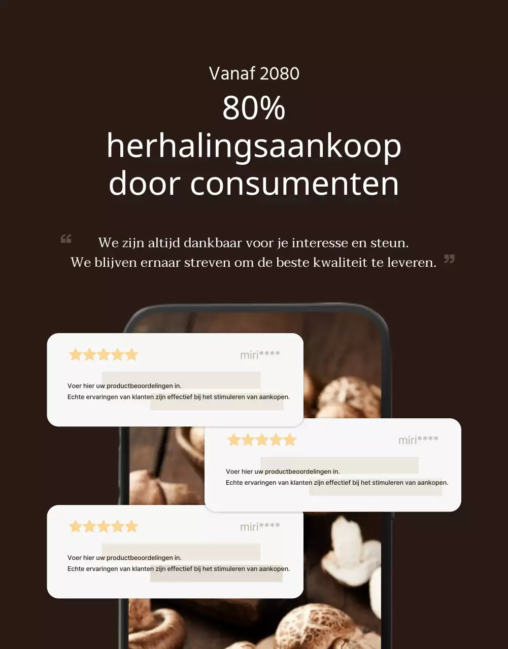 Bruine, nette shiitake champignons ad