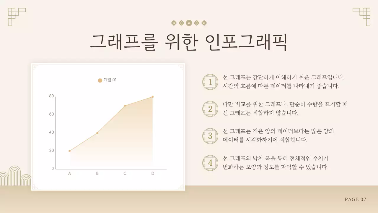 베이지 전통 명절 프레젠테이션