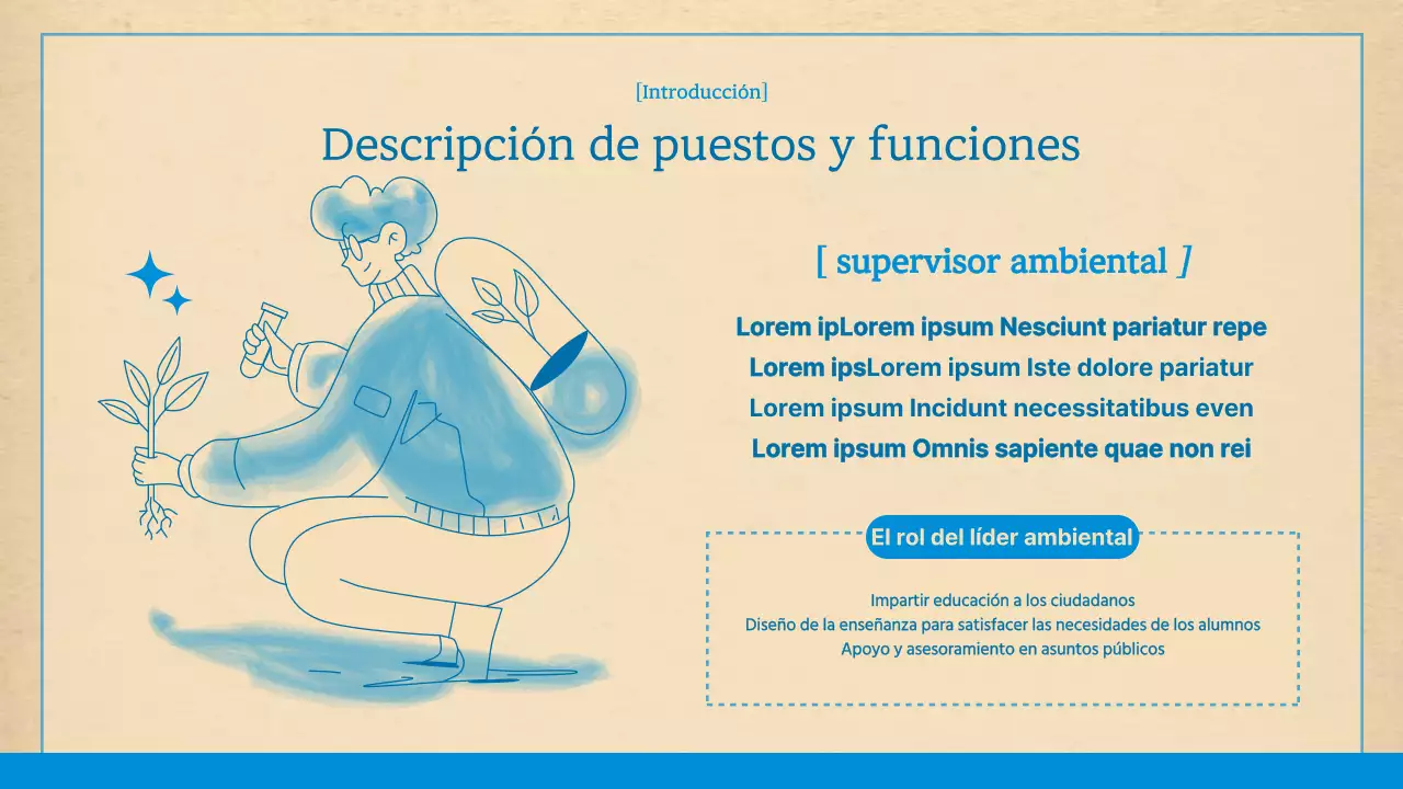 Mapeadores medioambientales limpios, azules y marrones