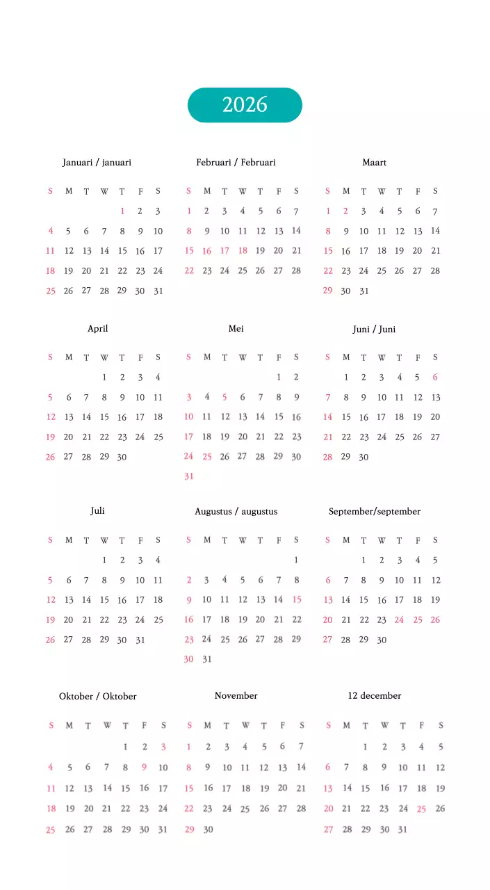 Warme kleurenKerken met schattige illustraties