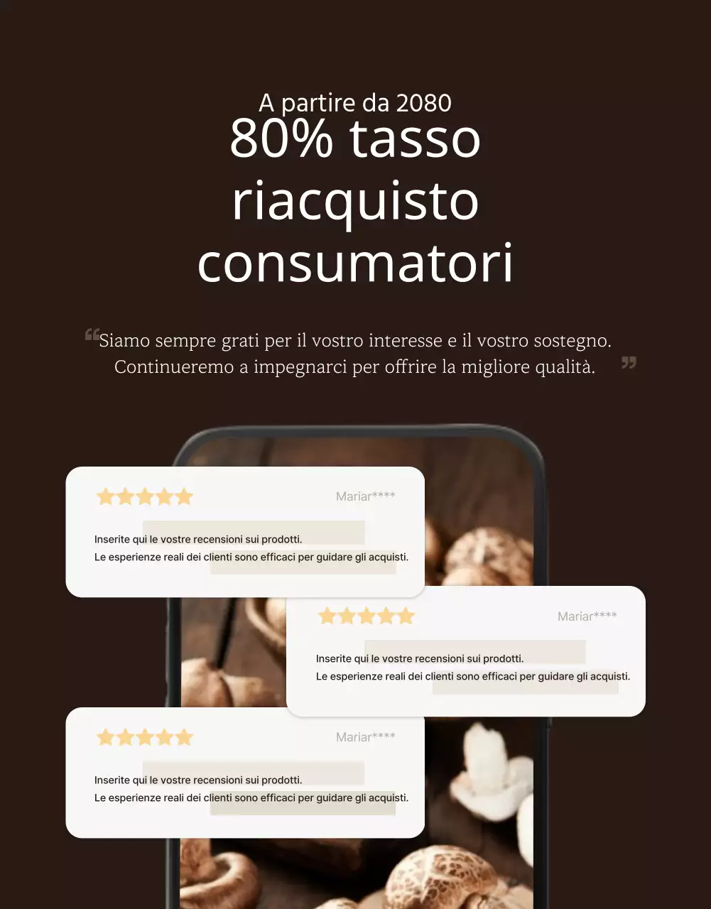 Funghi shiitake marroni e ordinati ad