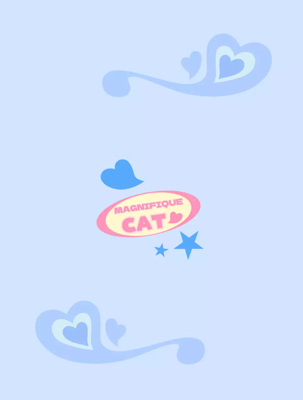 Papier peint pastel et kitsch