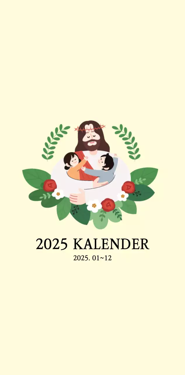 Warme kleurenKerken met schattige illustraties