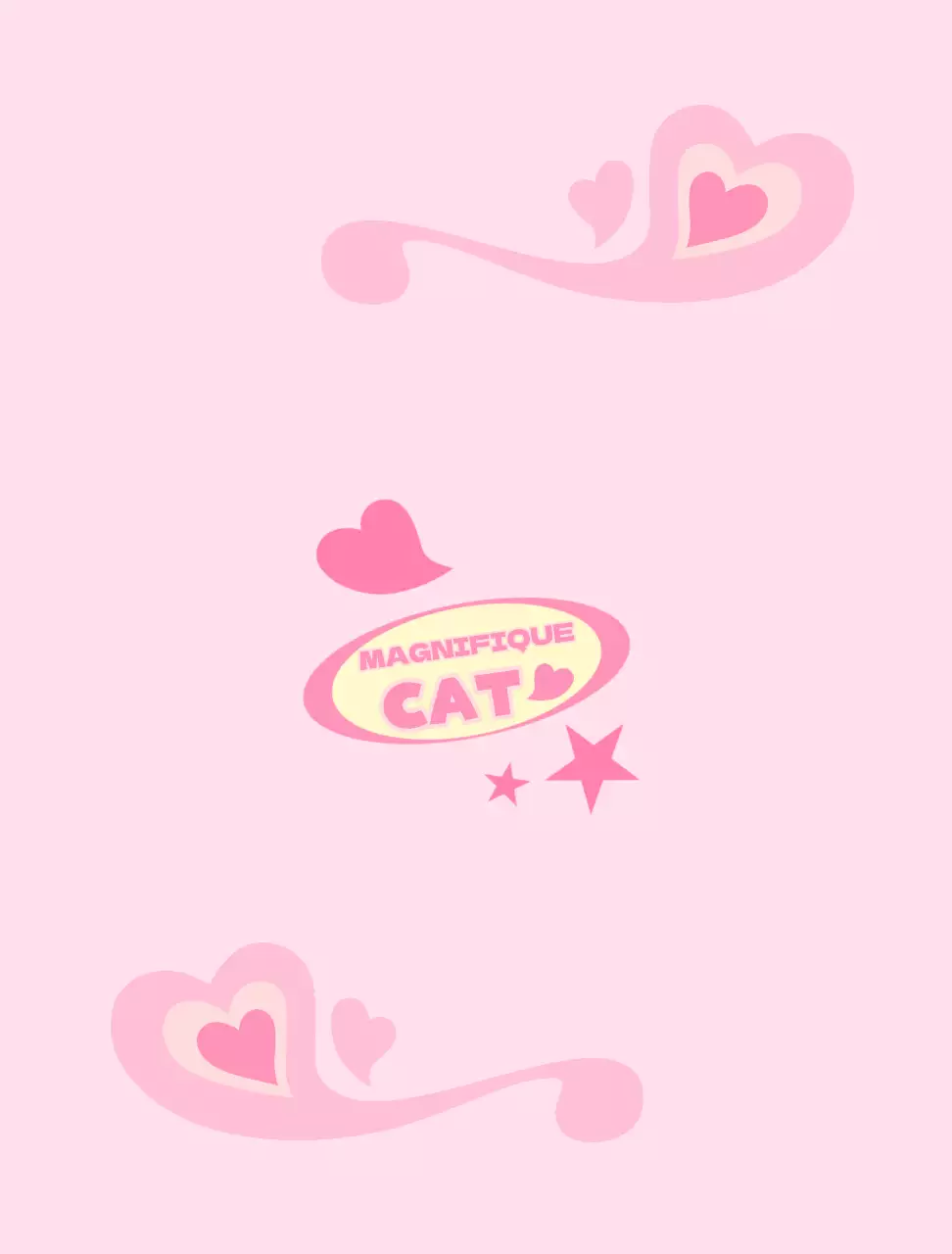 Papier peint pastel et kitsch