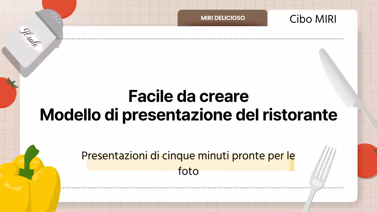 Promuovere i prodotti per la ristorazione gialla e pulita