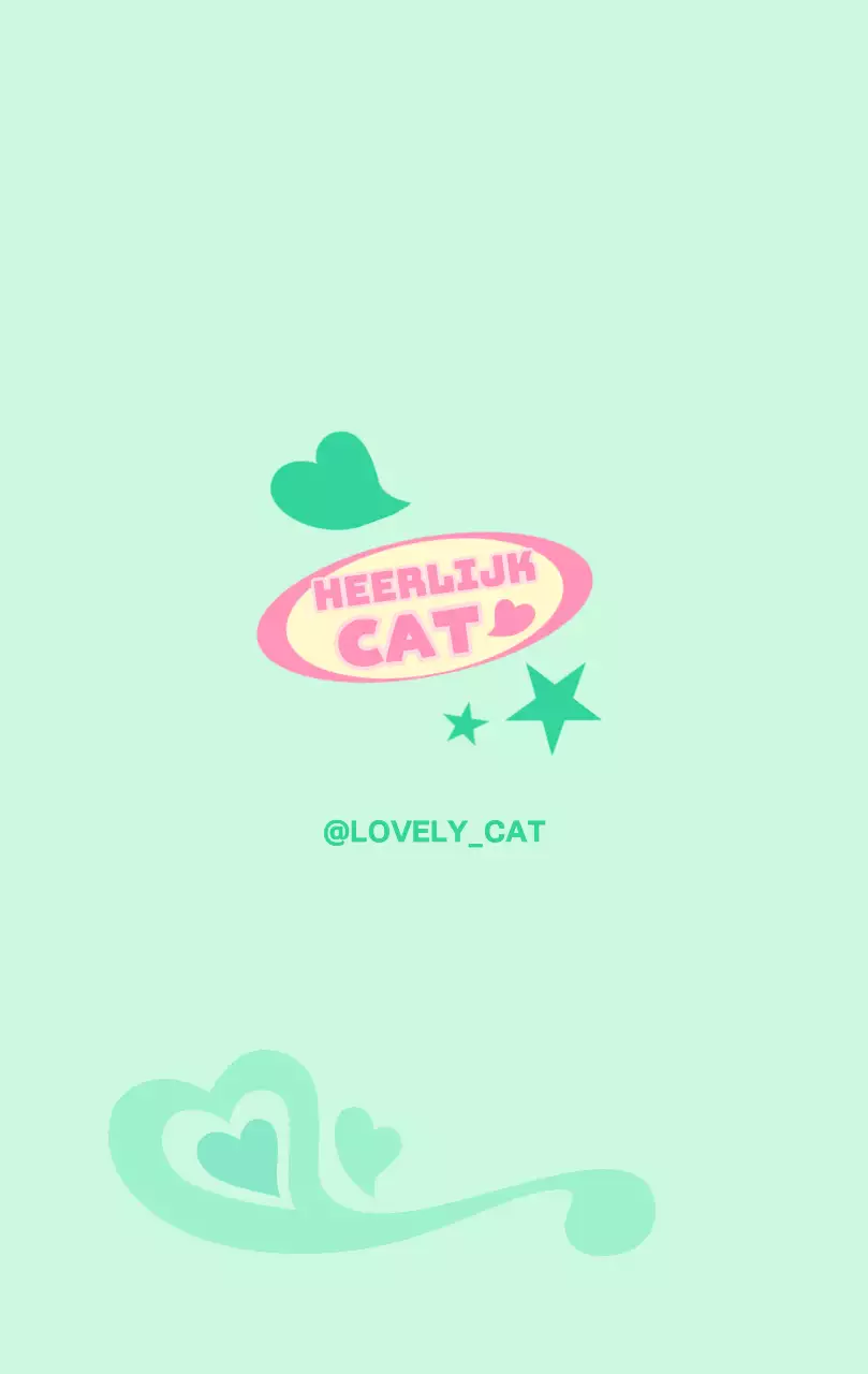 Kitscherig sleutelhangerbehang in pasteltinten